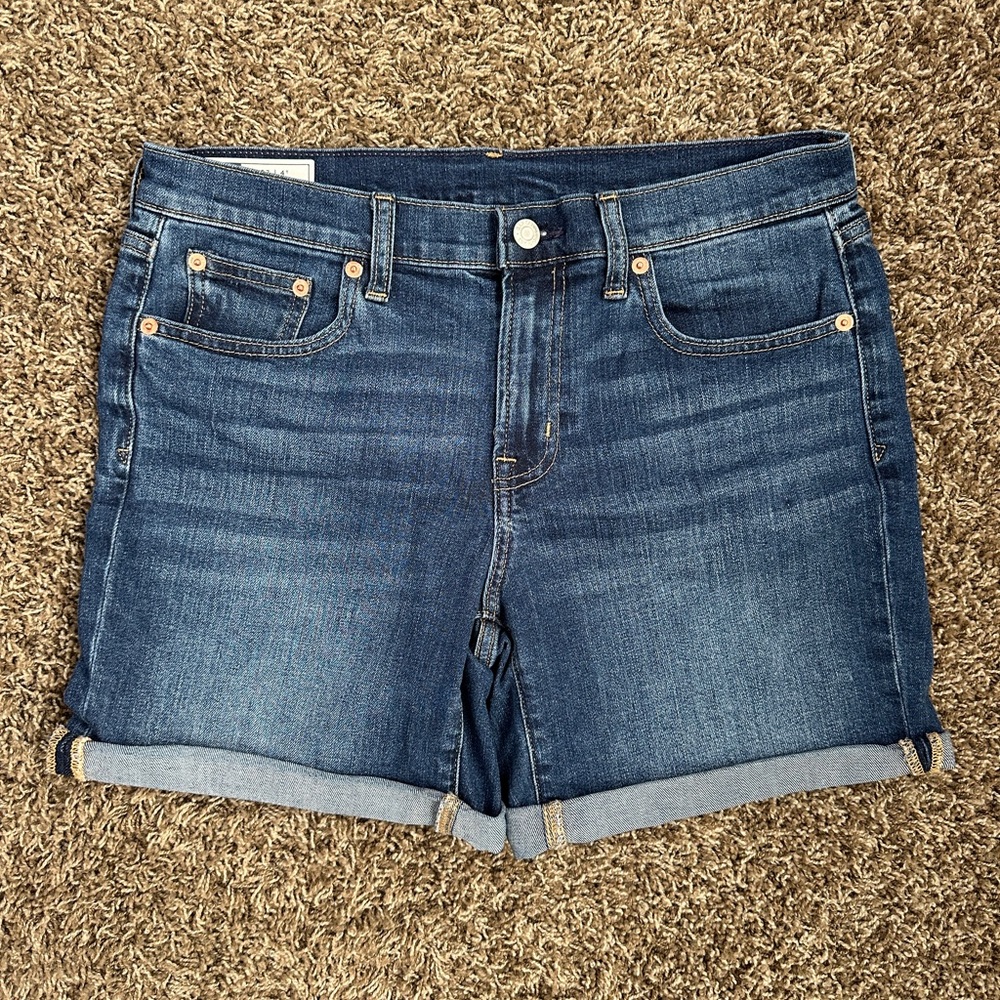 GAP Mid Rise 5” Short Mid Rise Denim Shorts Size 27 (4 Tall)